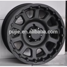 16x8 6x139.7 roues noires matt